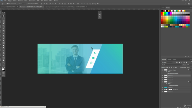 Kurs Photoshop projektowanie grafiki internetowej, bannerów - Screenshot_03