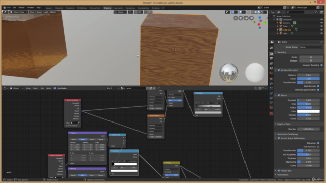Blender 2.8: create photorealistic materials procedurally – Screenshot 2