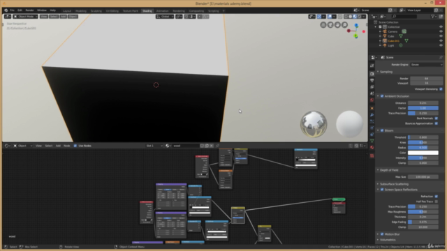Blender 2.8: create photorealistic materials procedurally – Screenshot 4
