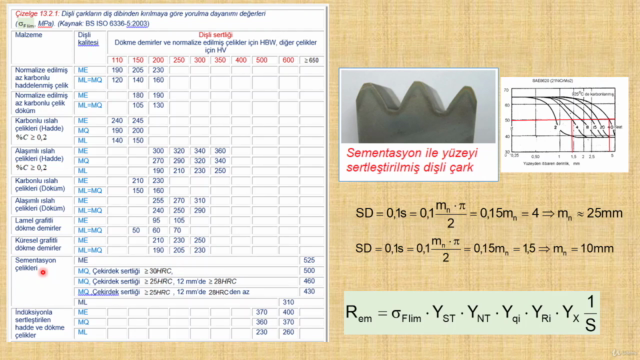 Makine Elemanları-3: Dişli Çarklar – Screenshot 2