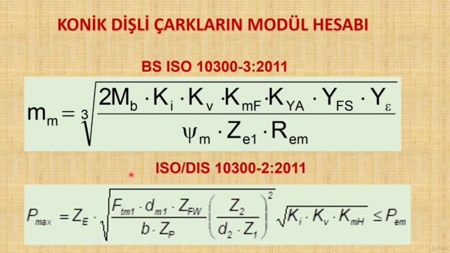 Makine Elemanları-3: Dişli Çarklar – Screenshot 4