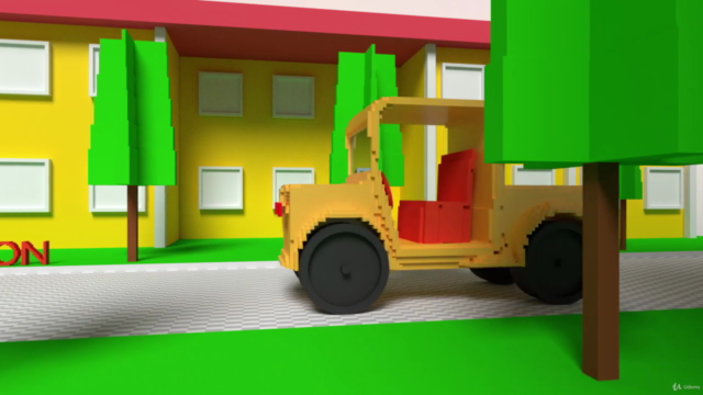 Kurs Blender animowana kreskówka – Screenshot 2