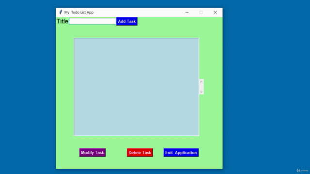 How to create CRUD Application with Python and PostgreSQL – Screenshot 1