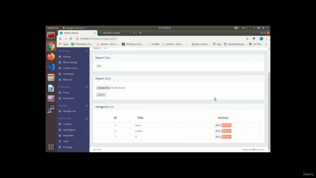 Django master course with real world practical project 2022 – Screenshot 4