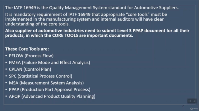IATF 16949 Core Tools - PROCESS FLOW - PFMEA - CONTROL PLAN – Screenshot 4