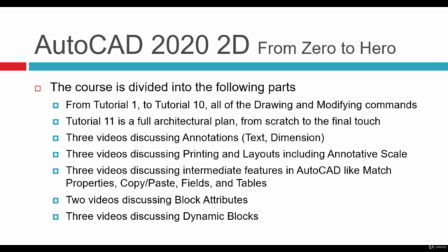 AutoCAD 2020 2D from Zero to Hero – Screenshot 3