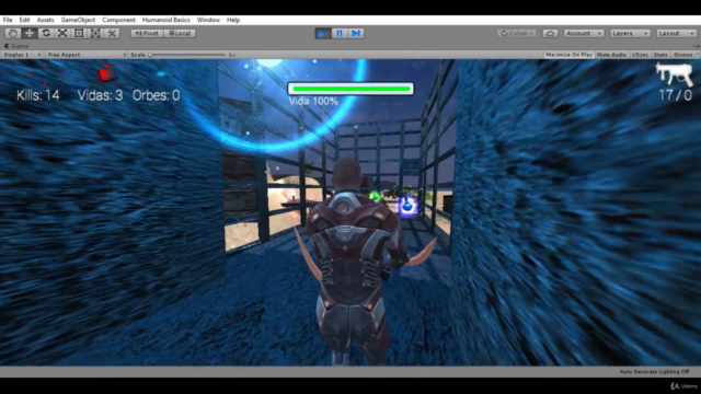 Desarrollo de juegos 3D en tercera persona. Fácil con UNITY. – Screenshot 2