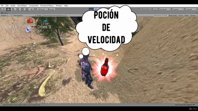 Desarrollo de juegos 3D en tercera persona. Fácil con UNITY. – Screenshot 3