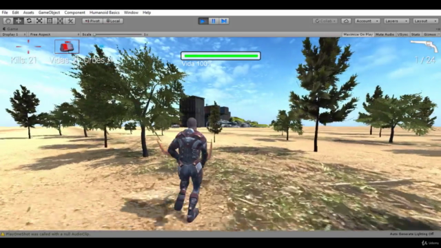 Desarrollo de juegos 3D en tercera persona. Fácil con UNITY. – Screenshot 4