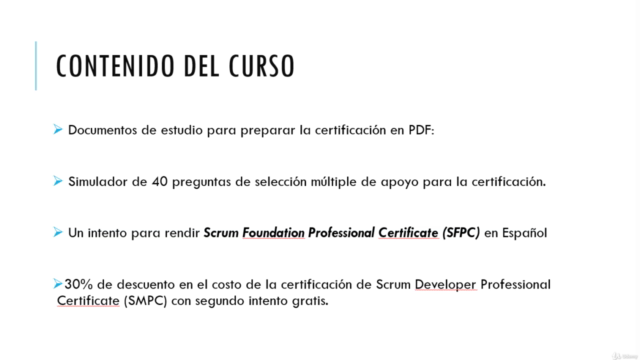 Scrum Developer: Simulador de Examen de Certificación – Screenshot 1