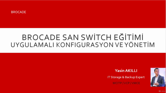 Veri Depolama Ağları ve Brocade SAN Switch Eğitimi - 2 – Screenshot 1