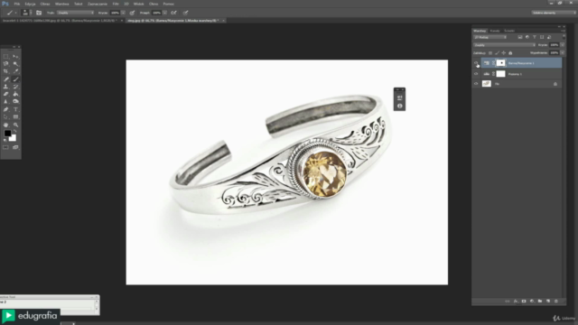 Kurs Photoshop obróbka fotografia produktowa – Screenshot 2