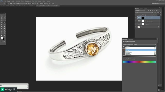 Kurs Photoshop obróbka fotografia produktowa – Screenshot 3