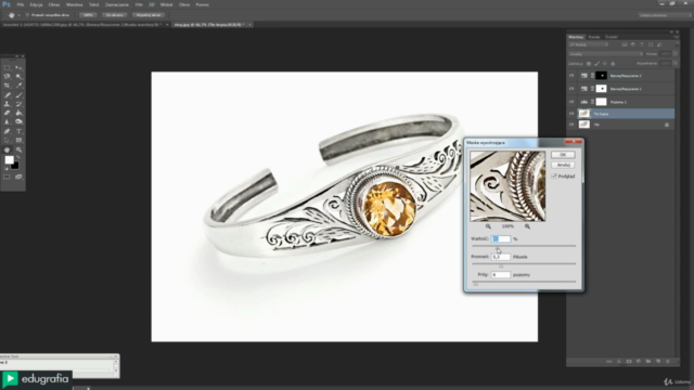 Kurs Photoshop obróbka fotografia produktowa – Screenshot 4