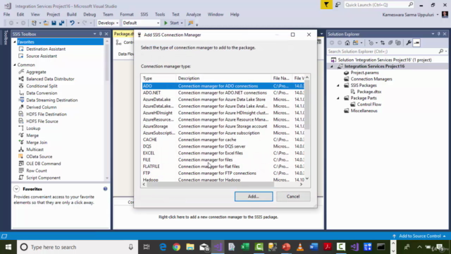 Mastering SQL Server 2016 Integration Services (SSIS)-Part 2 – Screenshot 1