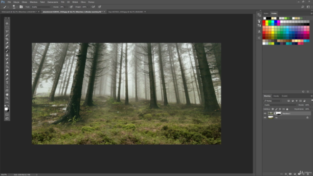 Kurs Photoshop fotomanipulacje / fotomontaże – Screenshot 1