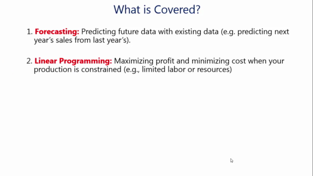 Quantitative Management – Screenshot 3