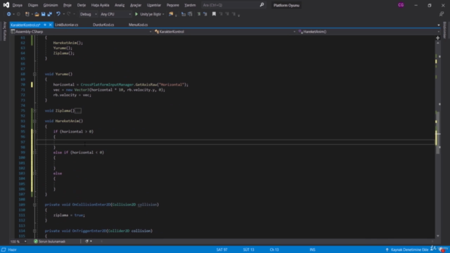 Unity ile Kısa Sürede 2D Oyun Programlama Kursu | C# – Screenshot 1