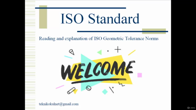 Technical drawing reading and CMM with ISO standards – Screenshot 1