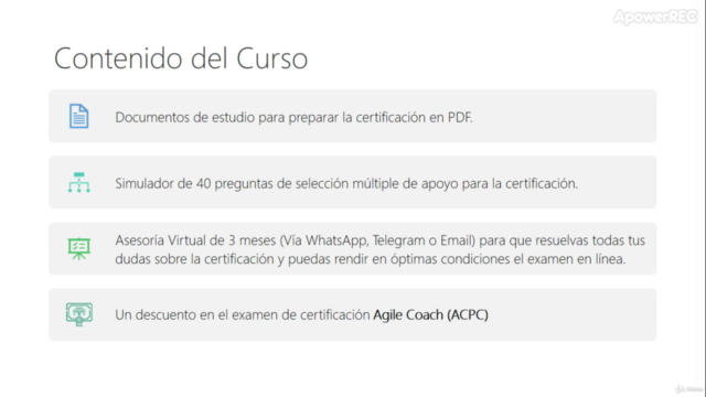 Agile Coach: Simulador de Examen de Certificación – Screenshot 1