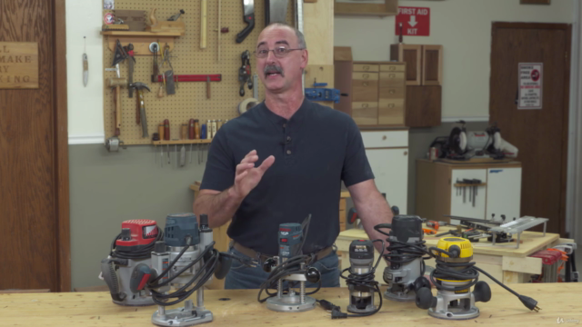 Woodworking: Hand-Held Router Techniques – Screenshot 1