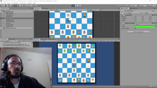 Desenvolvimento de Jogos: IA de Xadrez em Unity – Screenshot 1