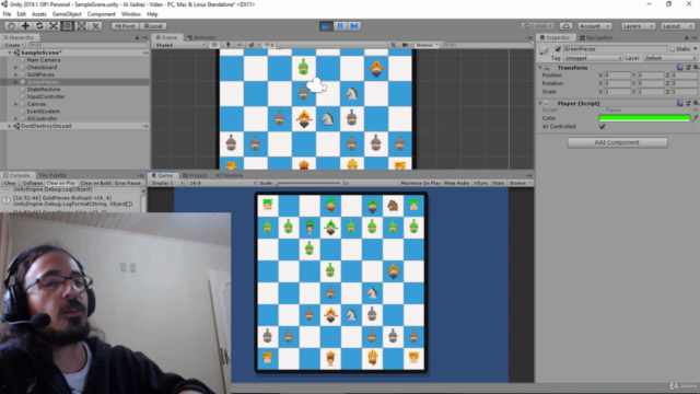 Desenvolvimento de Jogos: IA de Xadrez em Unity – Screenshot 4