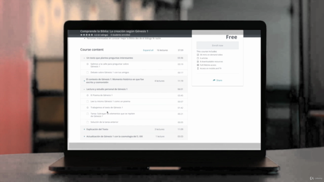 Comprende la Biblia: La creación según Génesis 1 – Screenshot 3