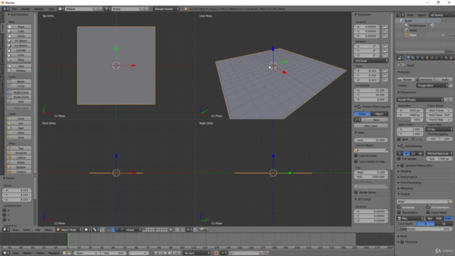 Kurs Blender wizualizacja mieszkania – Screenshot 1