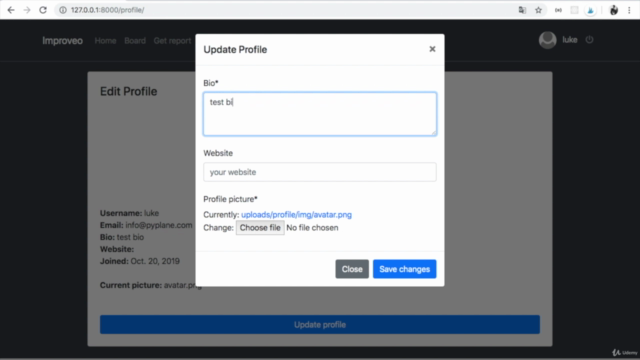 Django Made Easy. Build an application for companies - Screenshot_04