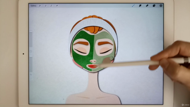 Masking in Procreate: Understanding Clipping and Layer Masks – Screenshot 3