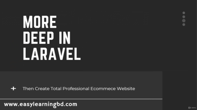 Laravel 8 PHP Framework A - Z Build Professional Ecommerce – Screenshot 1