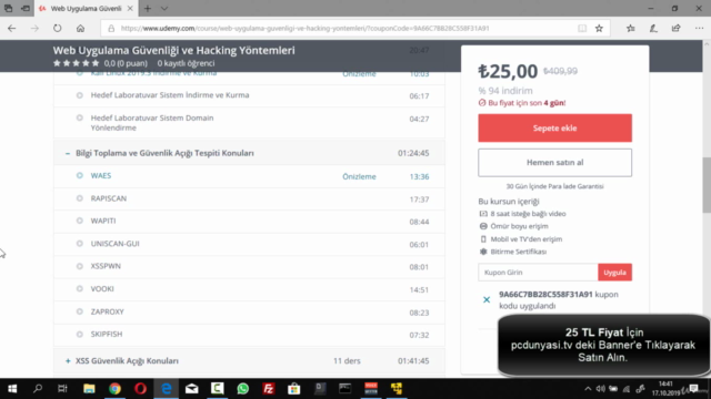 Web Uygulama Güvenliği ve Hacking Yöntemleri – Screenshot 2