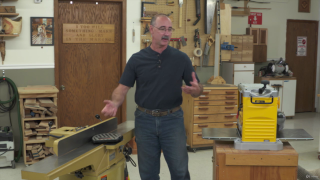 Woodworking: Setting Up and Using Jointers & Planers – Screenshot 1