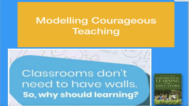 Modelling Courageous Teaching – Screenshot 3