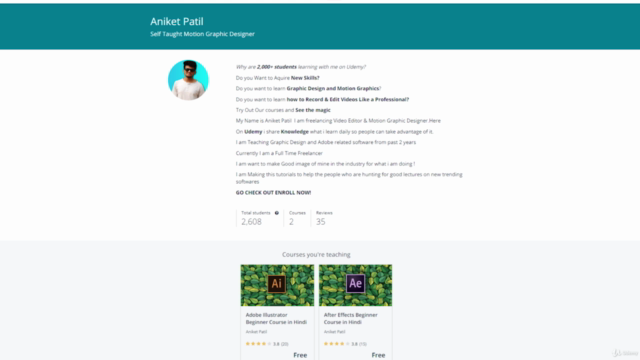 Adobe Premiere Pro Beginner Course in Hindi – Screenshot 1