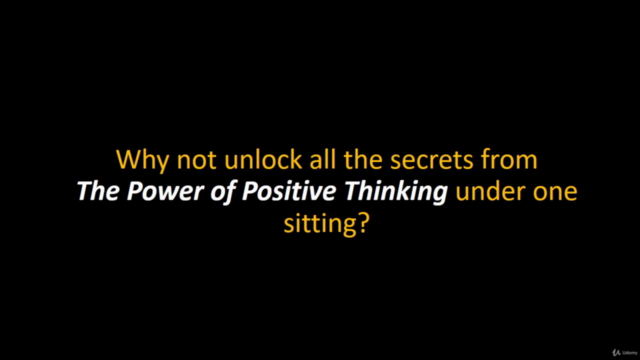Learn The Power Of Positive Thinking – Screenshot 1