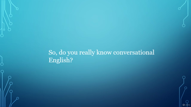 Conversational English (TOEFL) Skills Quiz – Screenshot 1