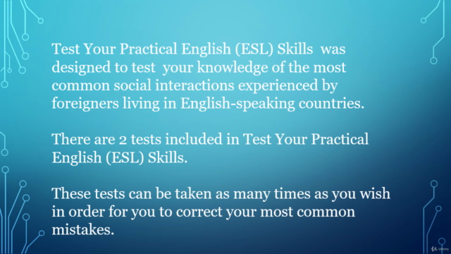 Conversational English (TOEFL) Skills Quiz – Screenshot 4