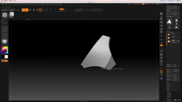 ZBRUSH Hard Surface Techniques and Workflows – Screenshot 1