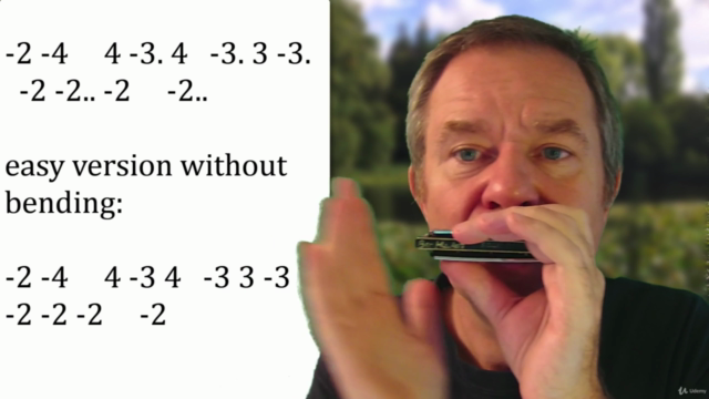 Learn a fresh simple roadmap for 12 bar blues on harmonica – Screenshot 1