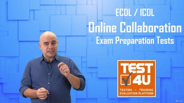 ECDL / ICDL Online Collaboration Exam Preparation Tests - Screenshot_01