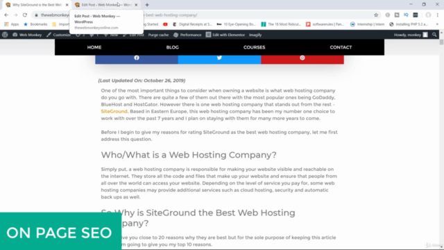 WordPress SEO 2021 - The Complete WordPress SEO Blueprint – Screenshot 4