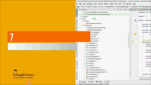 ConnectE Social Media App in Android Studio - JAVA Firebase – Screenshot 1