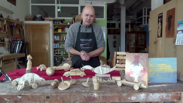 CARPINTERÍA,fabricación de juguetes de madera, 1er parte. – Screenshot 1