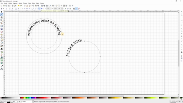 Kurs Inkscape od podstaw – Screenshot 2