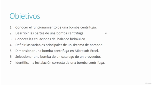 Dimensionamiento de bombas centrifugas – Screenshot 1