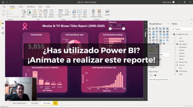 Microsoft Power BI - Tutorial de Introducción a Power BI – Screenshot 3