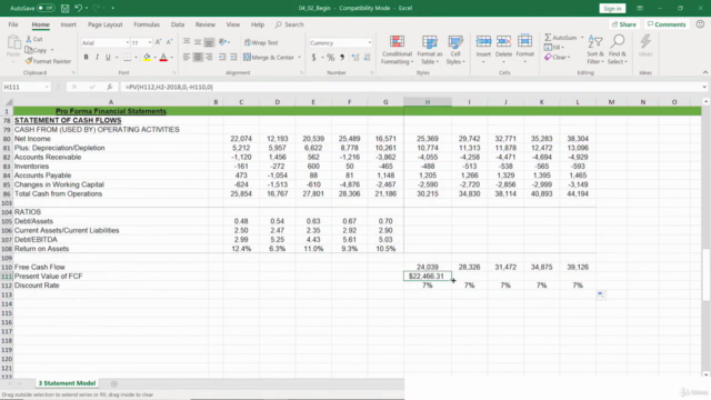 Fundamentals of Financial Modeling – Screenshot 2