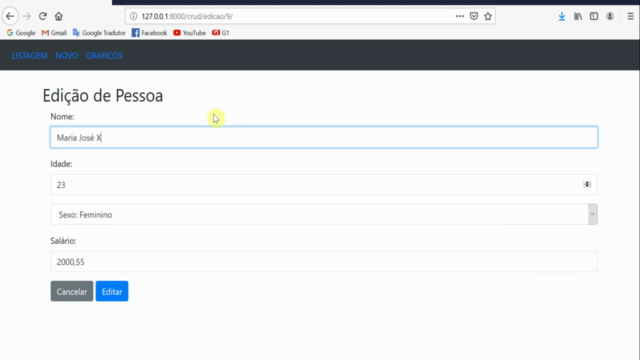 Desenvolvimento WEB com Python e Django – Screenshot 4